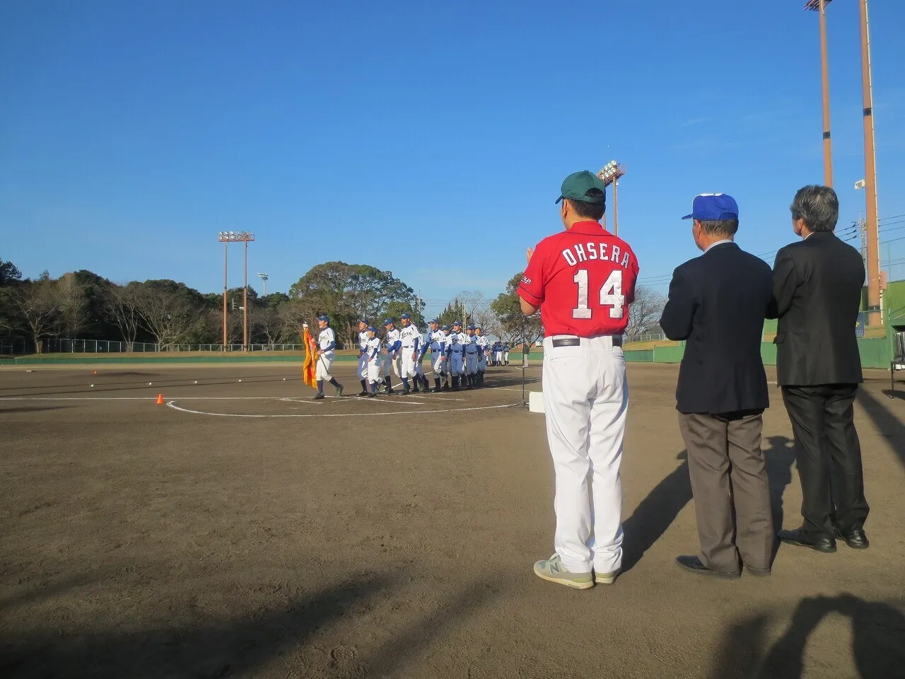 少年野球への支援