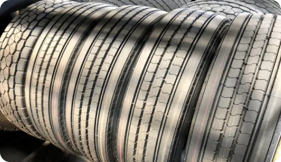 縦溝タイヤの導入